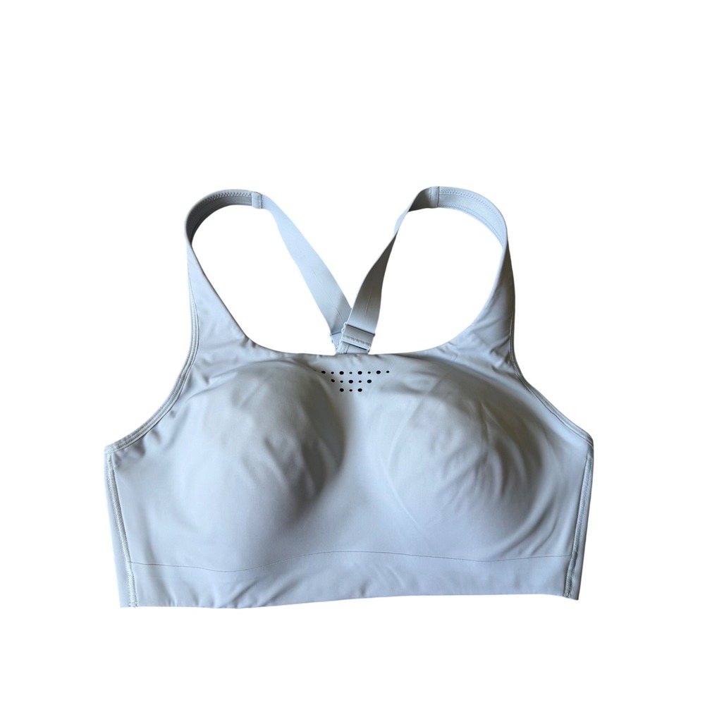 Athleta Advance Sports Bra High Impact Molded Cup Light Blue 36D